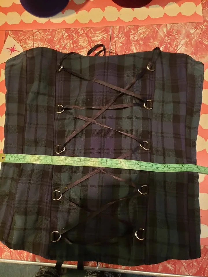 New World Tartan Corset image indicator(7)