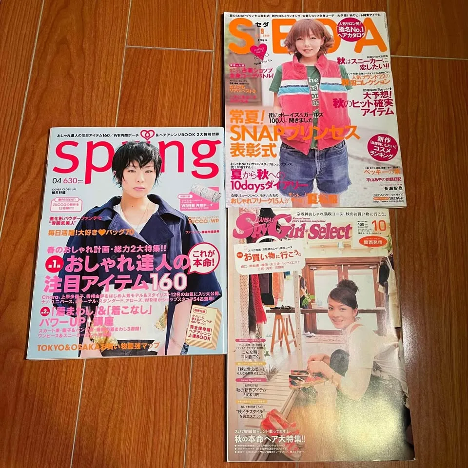 Bundle of 8 Japanese Fashion Books & Magazines image indicator(3)