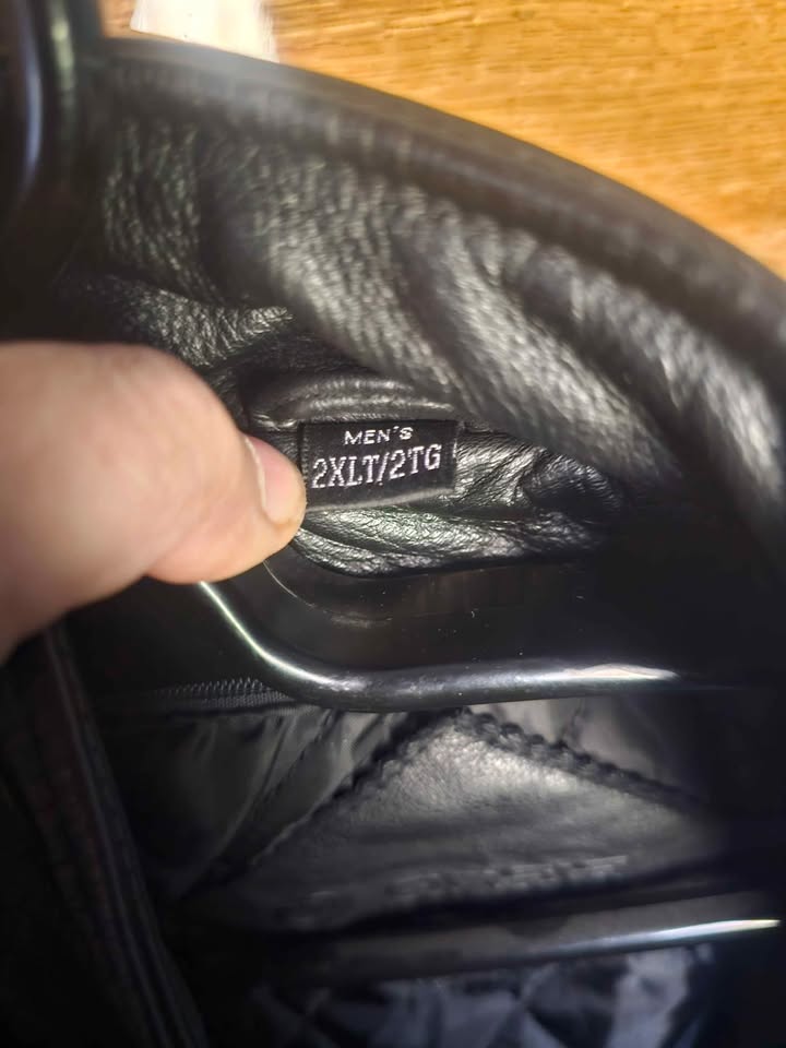 Leather Peterbilt jacket 2xl - photo 3