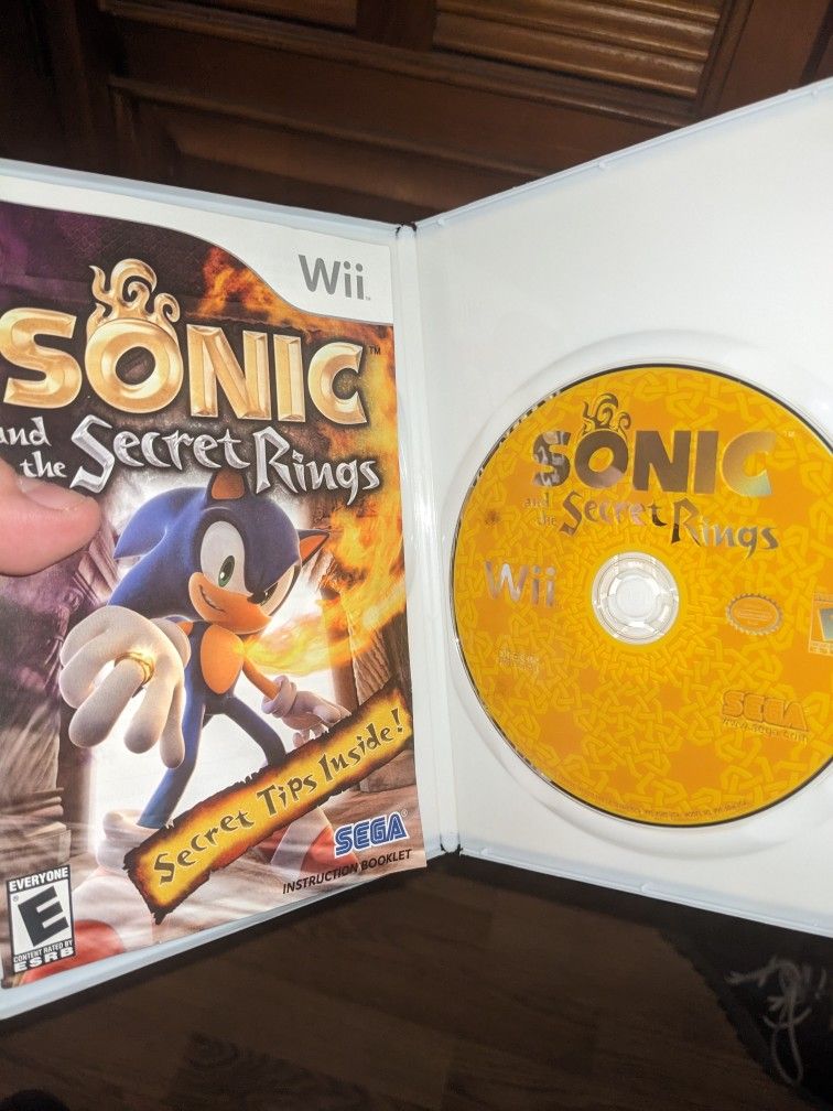 Sonic And The Secret Rings Nintendo Wii - photo 2