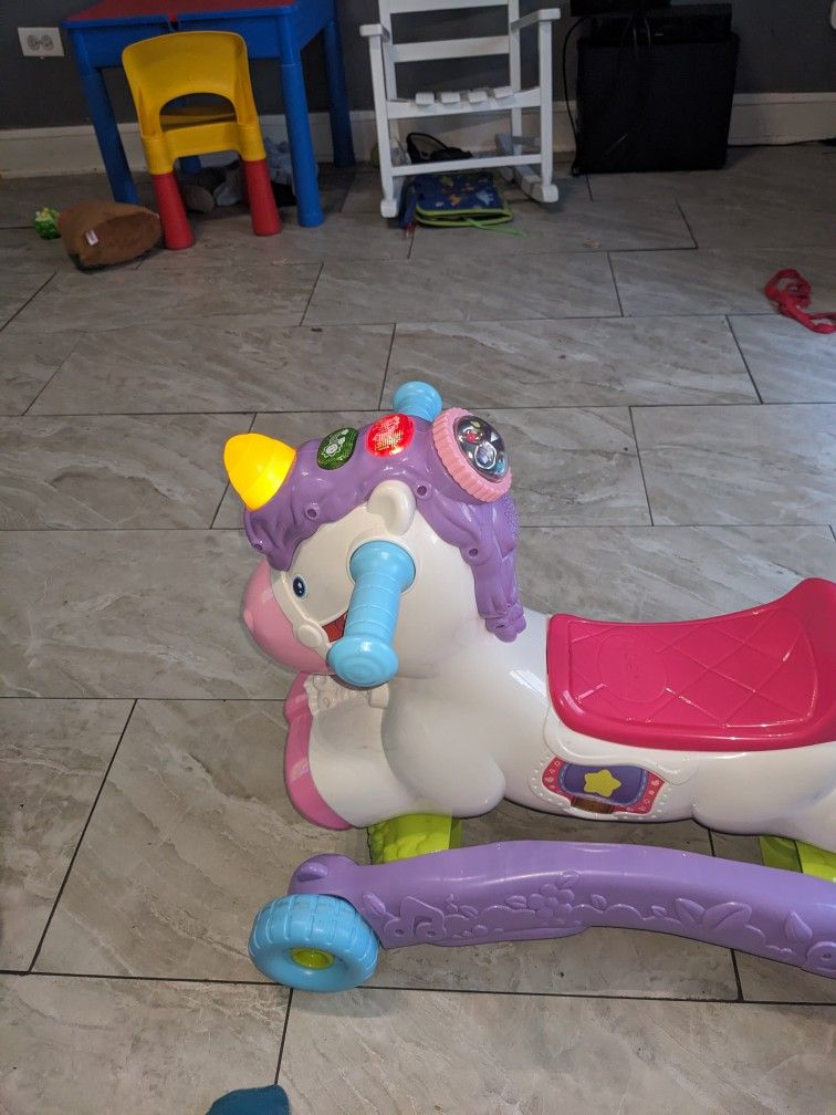 V Tech Unicorn Push Car - photo 2