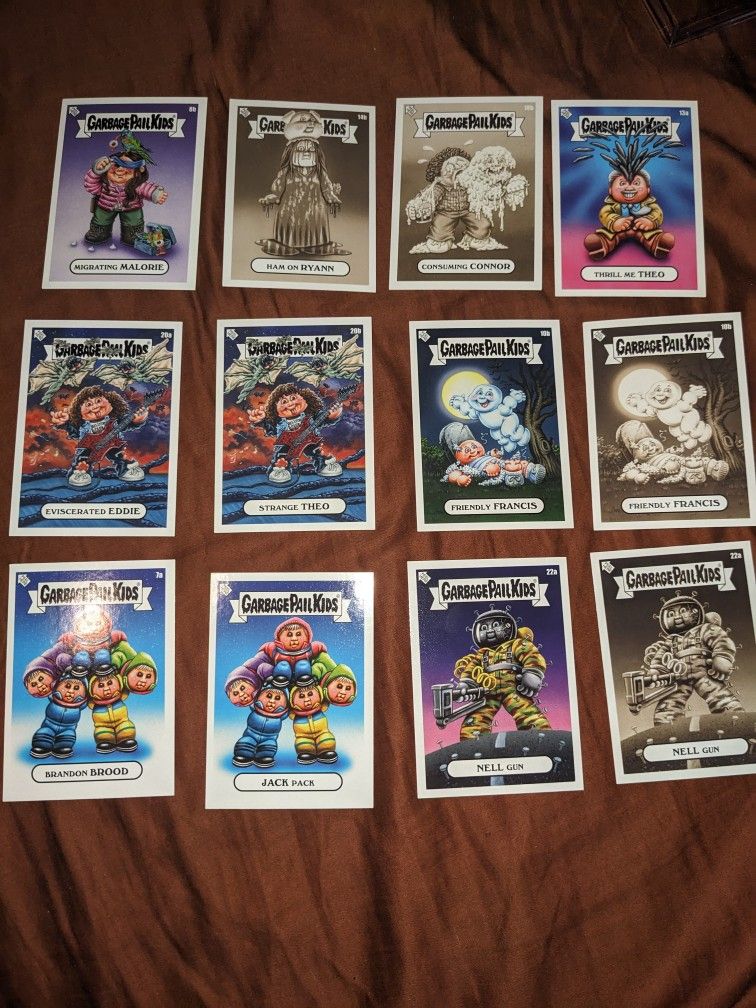 Garbage Pail Kids Oh The Horrible Cards