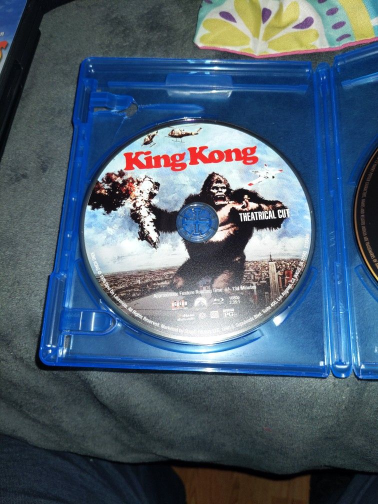 King Kong 1976 BLU RAY