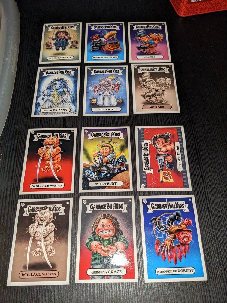 Garbage Pail Kids Oh The Horrible Wave 1 And 2