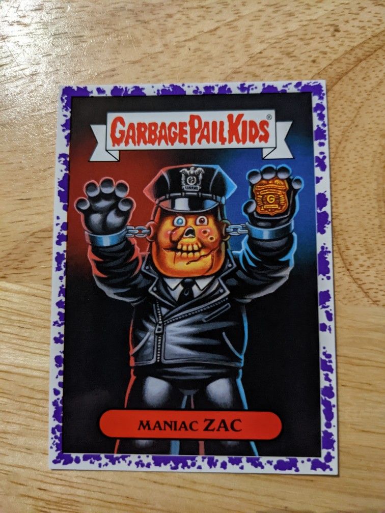 Garbage Pail Kids Maniac Zac