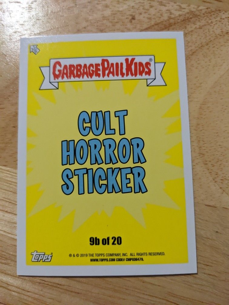 Garbage Pail Kids Maniac Zac - photo 2