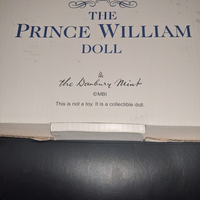 Danbury Mint Prince William Doll
