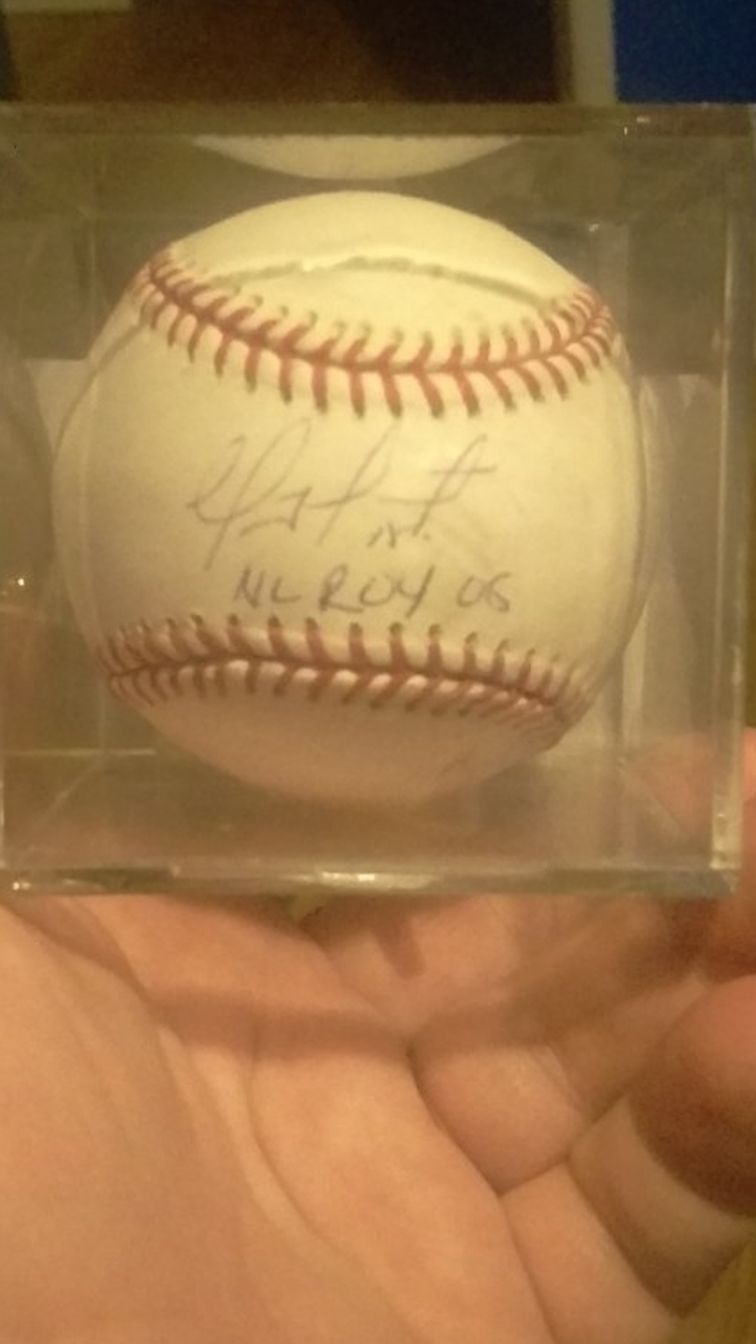 Geovany Soto signed baseball cubs