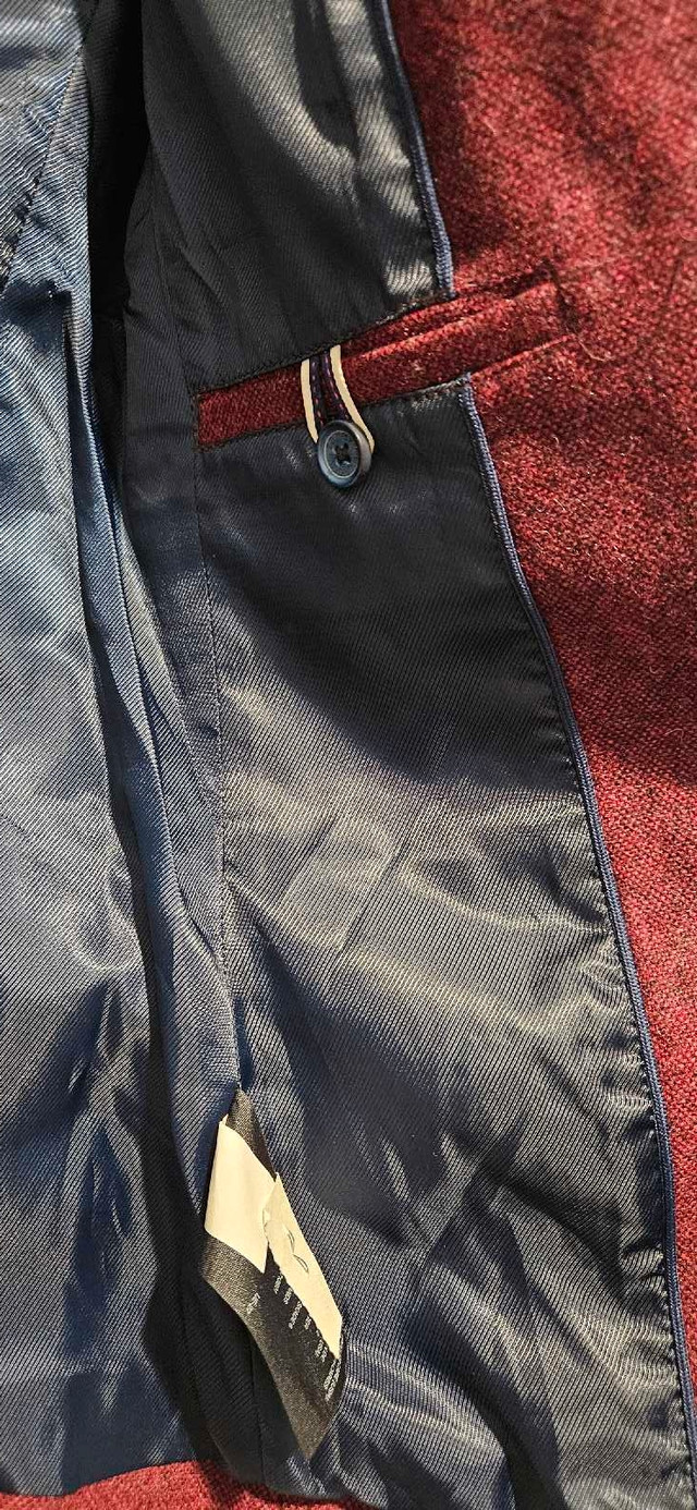 NEGOTIABLE - Tommy Hilfiger Maroon Blazer, Size Small (fits 0-4) - photo 3