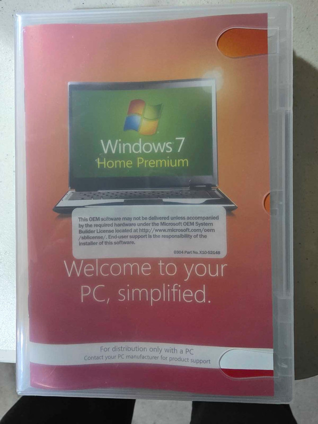 Microsoft Windows 7 Home Premium with product key