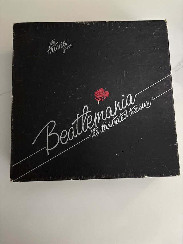 Beatlemania Trivia Game 1984