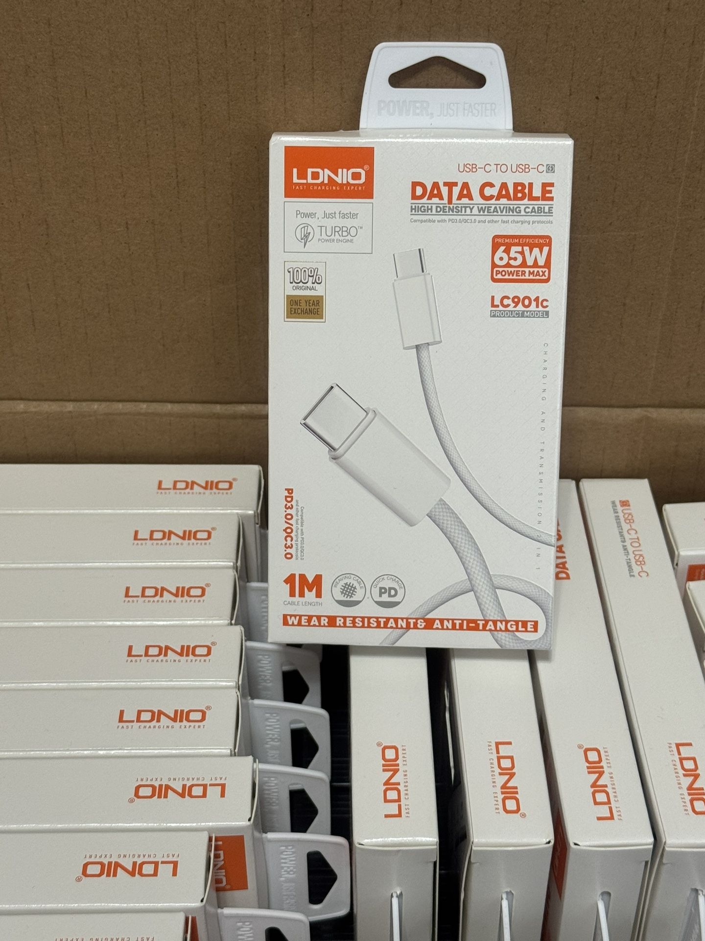 Type C To C Cable 65w -white Colour