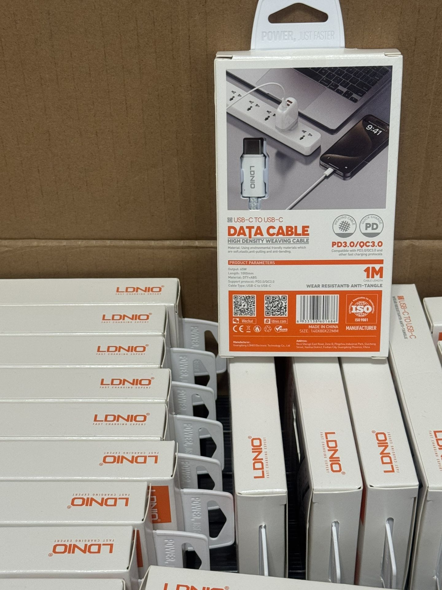 Type C To C Cable 65w -white Colour - photo 2