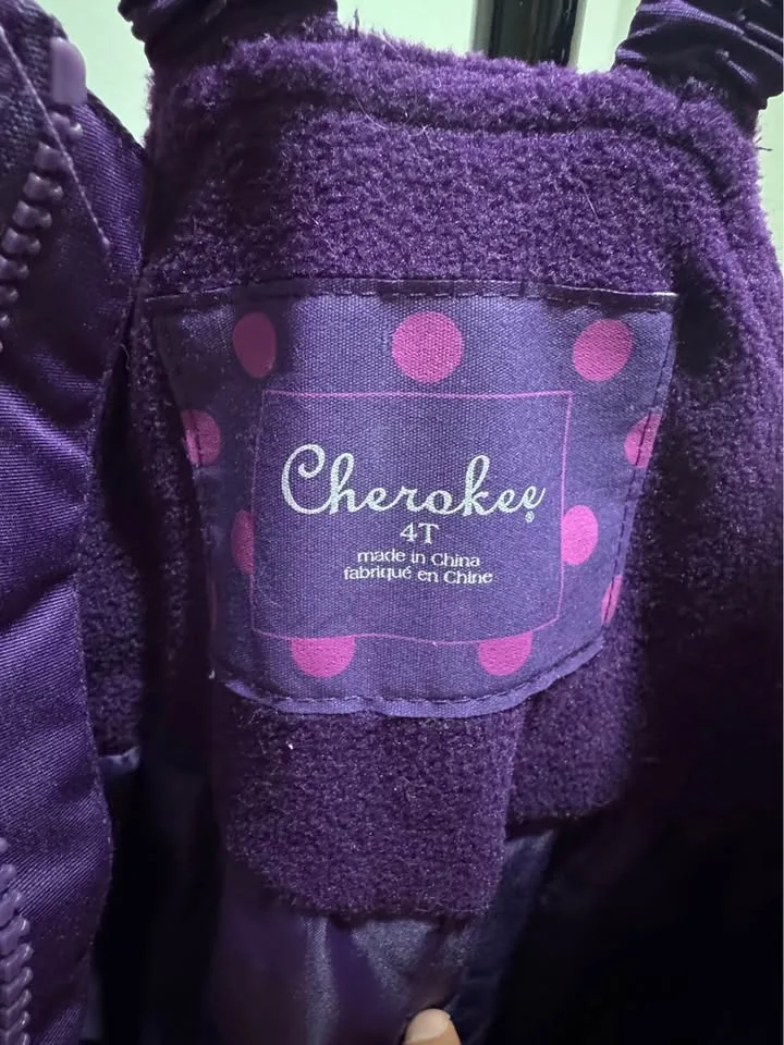 Kids snow pants size 4T image indicator(2)