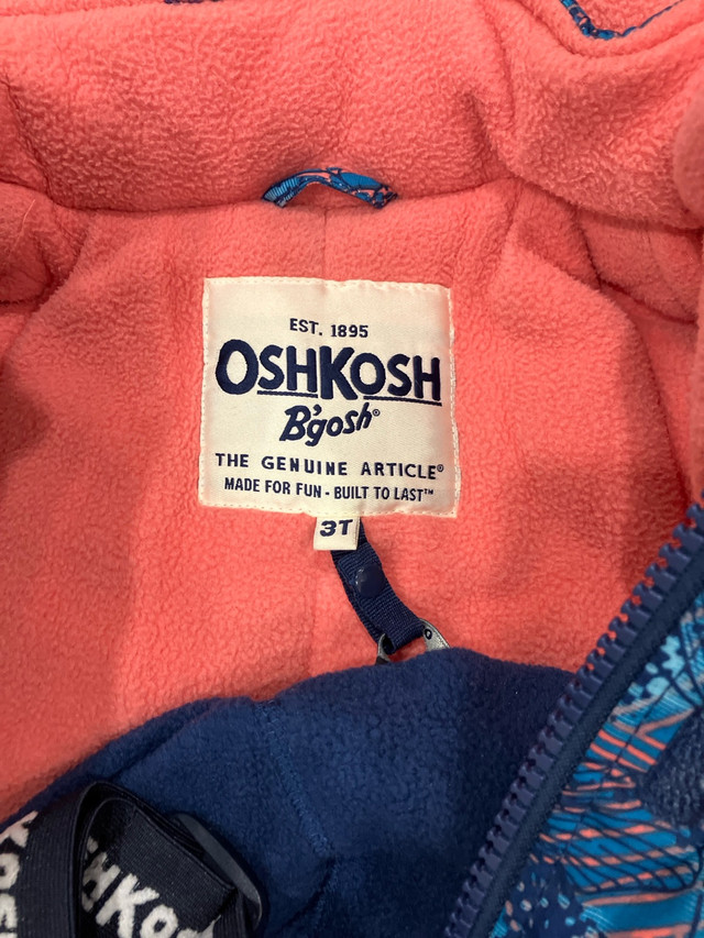 Oshkosh snowsuit 3T x2 sets - photo 3