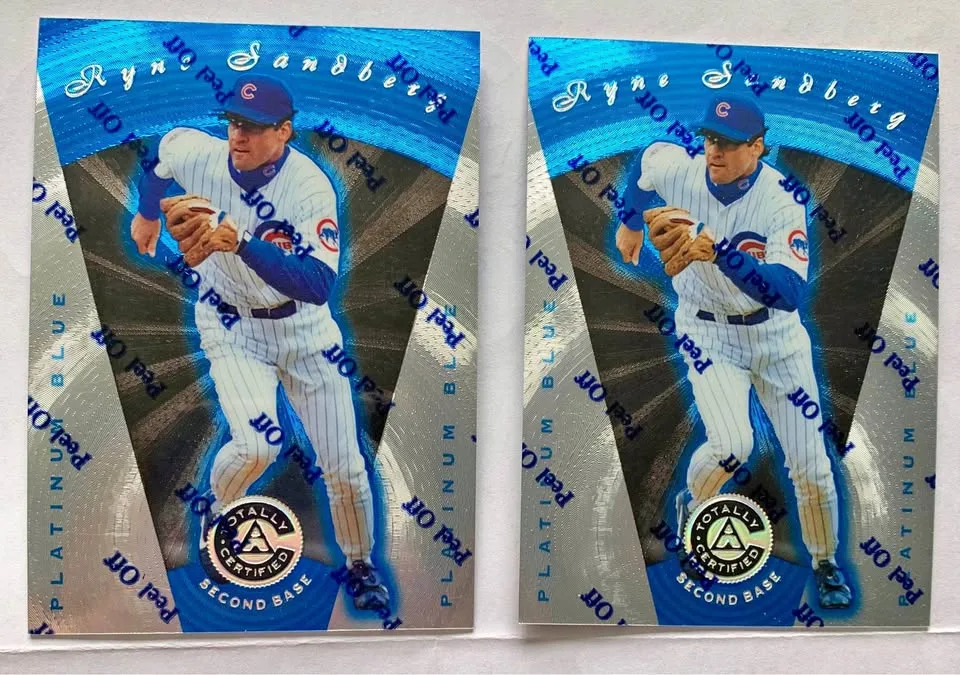 Collection of 16 Ryne Sandberg Cards MLB thumbnail