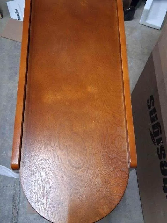 NEW OPEN BOX LITTLE TREE End Table, Rattan Narrow image indicator(2)