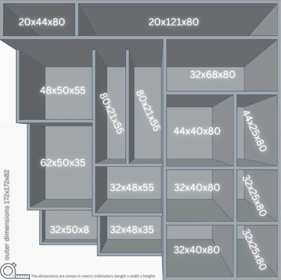 Makeup organizer image indicator(4)