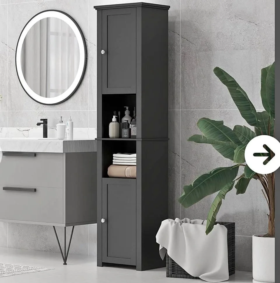 New Tall bathroom storage cabinet thumbnail