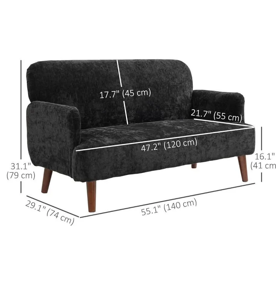 New Velvet Loveseat – Elegant & Compact Seating for Two image indicator(7)
