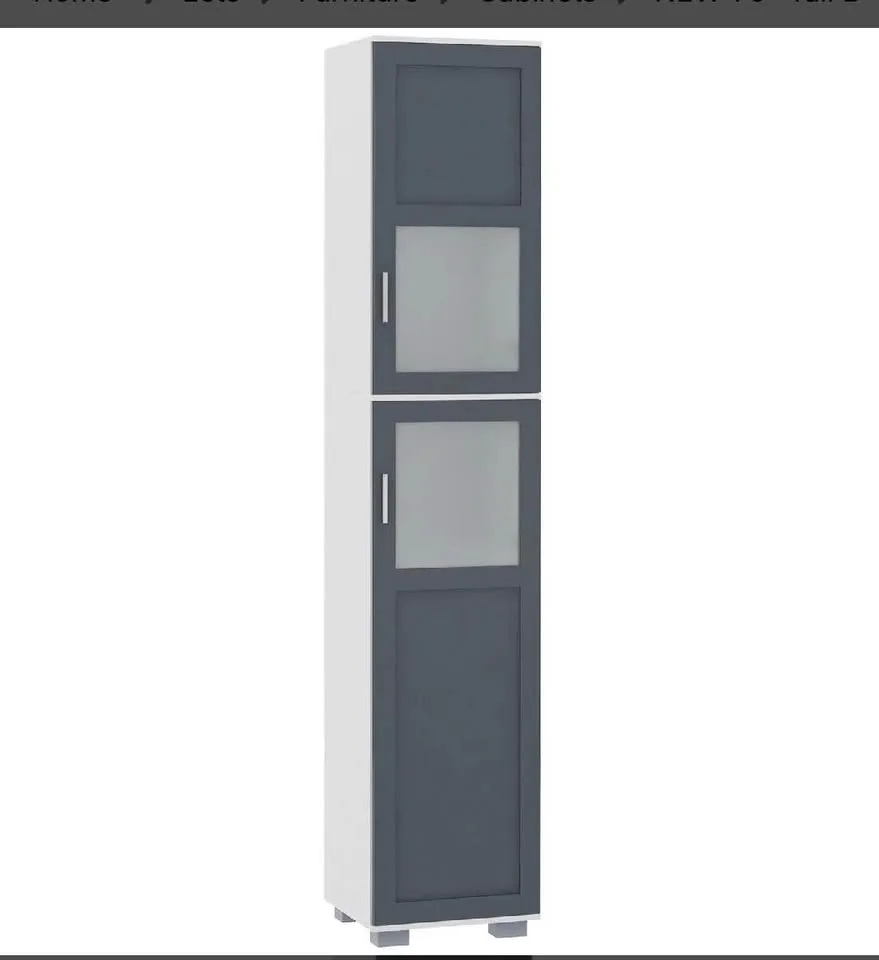 NEW Tall Bathroom Storage Cabinet image indicator(2)