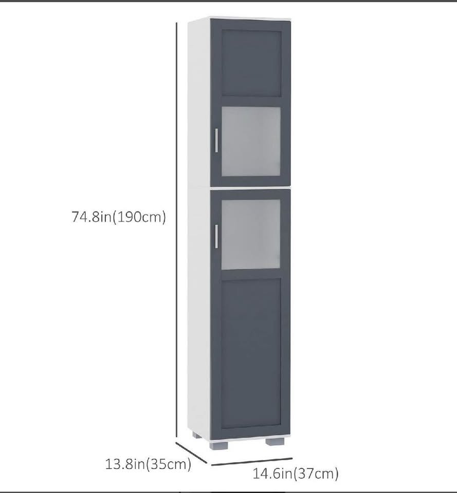 NEW Tall Bathroom Storage Cabinet - photo 3
