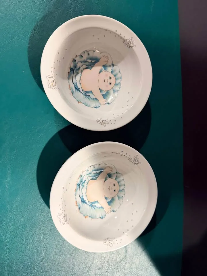 Royal Worcester Cabbage Patch Kids Bowl 1984