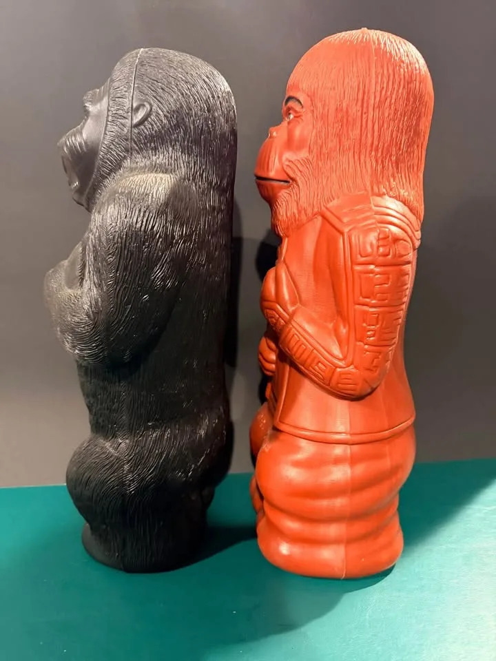 King Kong & Planet of the Apes Blowmold Banks - Lot of 2 image indicator(3)