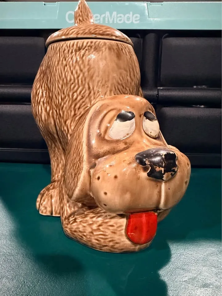 McCoy Hound Dog Cookie Jar 10.5 inches No 0272 USED