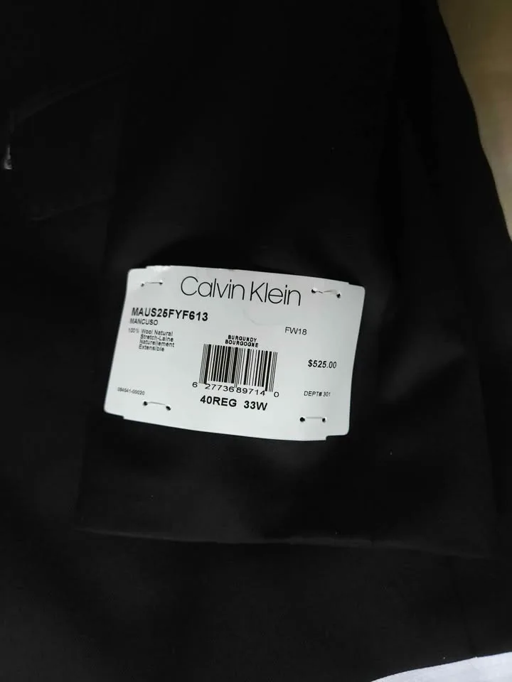 Calvin Klein Suit- BNWT image indicator(3)