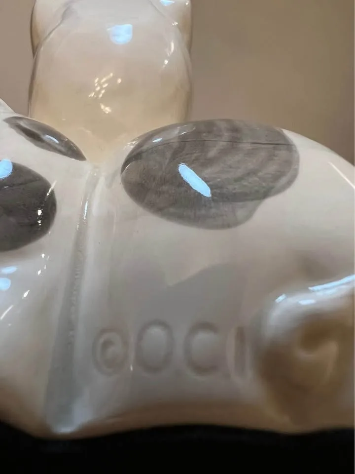 Vintage Fitz and Floyd Stacked Pigs Bookends image indicator(6)