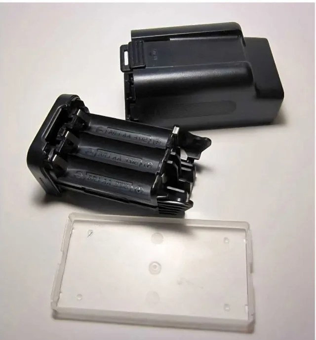 SONY Handycam N60 Battery Case for six (6) AA Batteries image indicator(3)