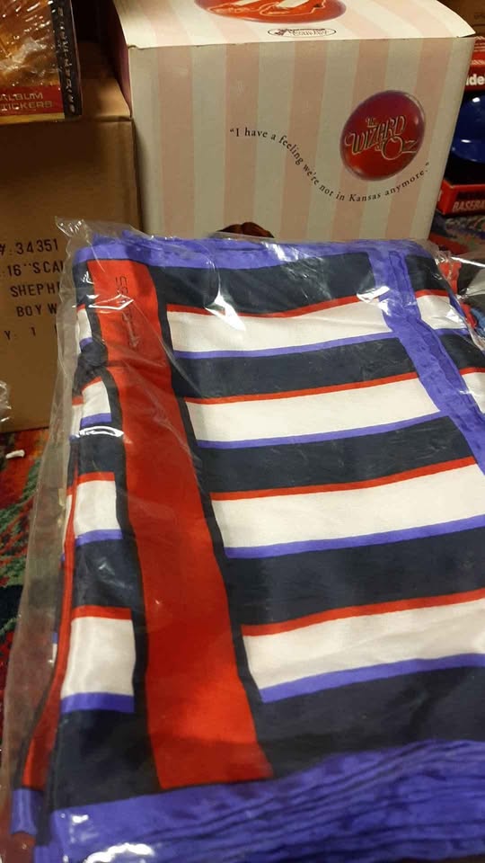 Vintage Bill Blass Silk Scarves $25 Each Nautical/Stripes JAPAN - photo 2