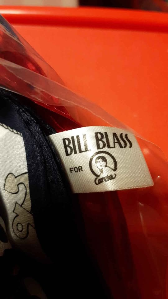 Vintage Bill Blass Silk Scarves $25 Each Nautical/Stripes JAPAN - photo 4