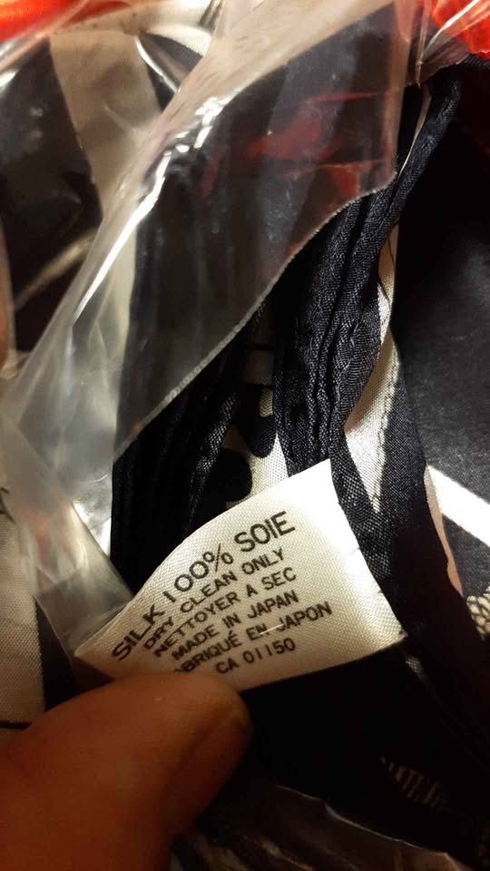 Vintage Bill Blass Silk Scarves $25 Each Nautical/Stripes JAPAN - photo 5