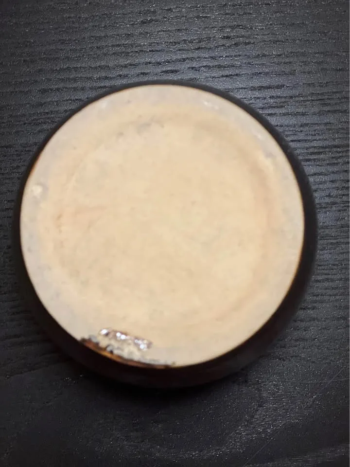 Vintage Two Tone Stoneware Crock Pitcher Jug Rustic Pottery 6” image indicator(6)