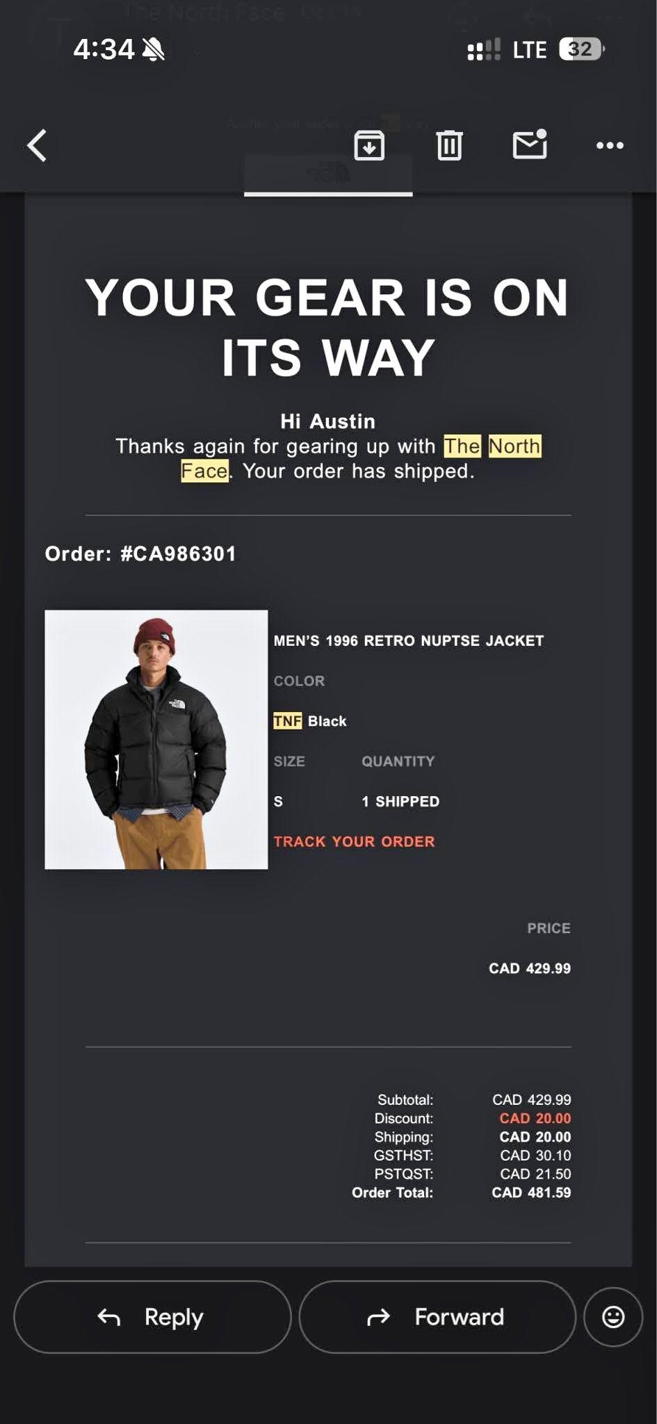 TNF- nuptse jacket - photo 2