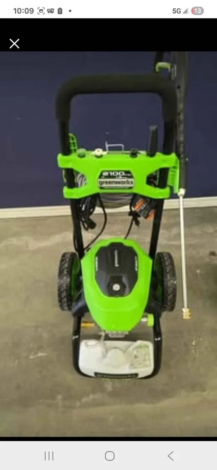 Pressure washer 2100 PSI image indicator(3)