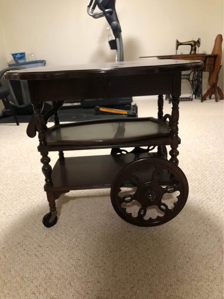 Antique Tea Trolley - photo 2