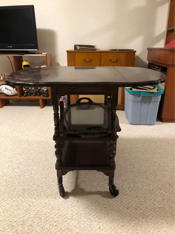 Antique Tea Trolley - photo 3