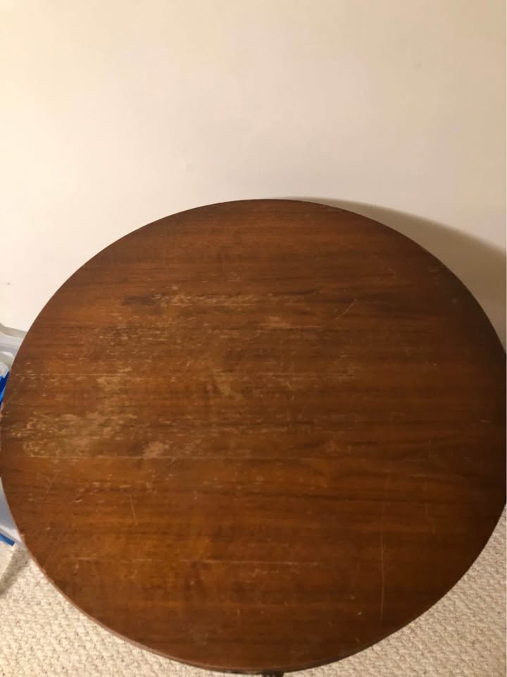 Duncan Phyfe style round table - photo 2