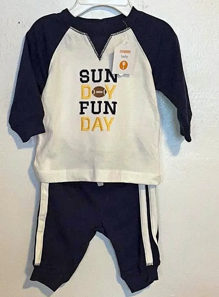 BABY 2PC SUITE ($25) SIZE:0-3 MONTHS thumbnail