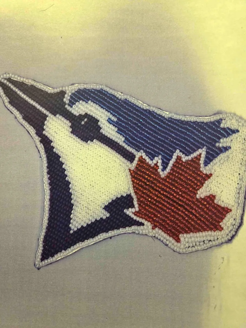 Toronto blue Jay's lanyard with medallion