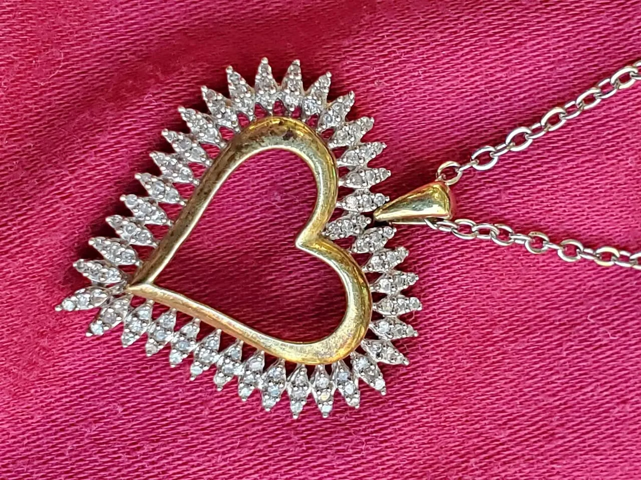 925 heart pendant thumbnail
