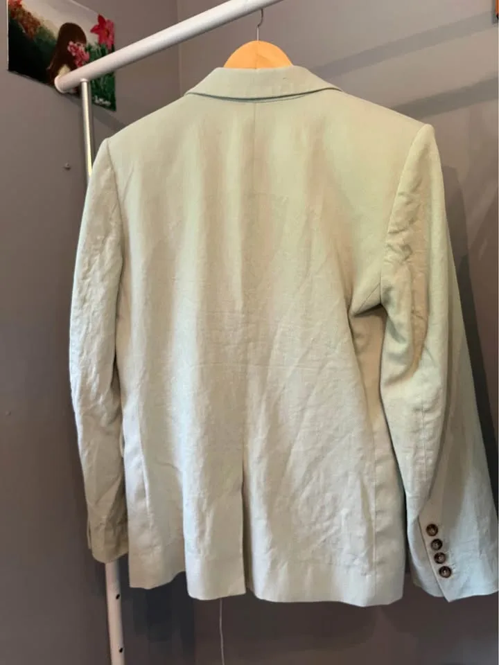 Oversized linen blazer Oak and Fort image indicator(5)