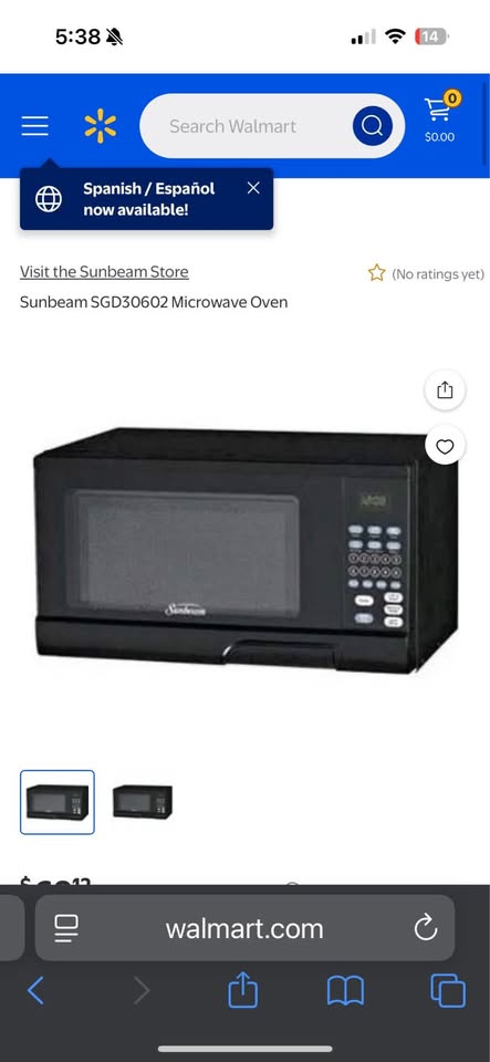 Sunbeam Microwave (Comes with box) - photo 3