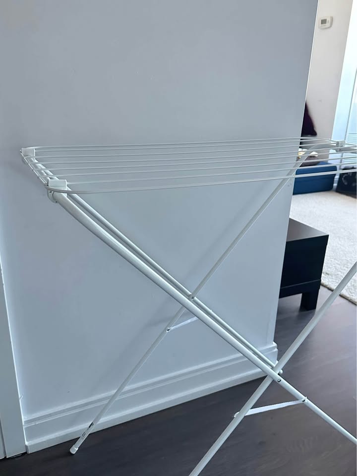White Clothing Rack - photo 2