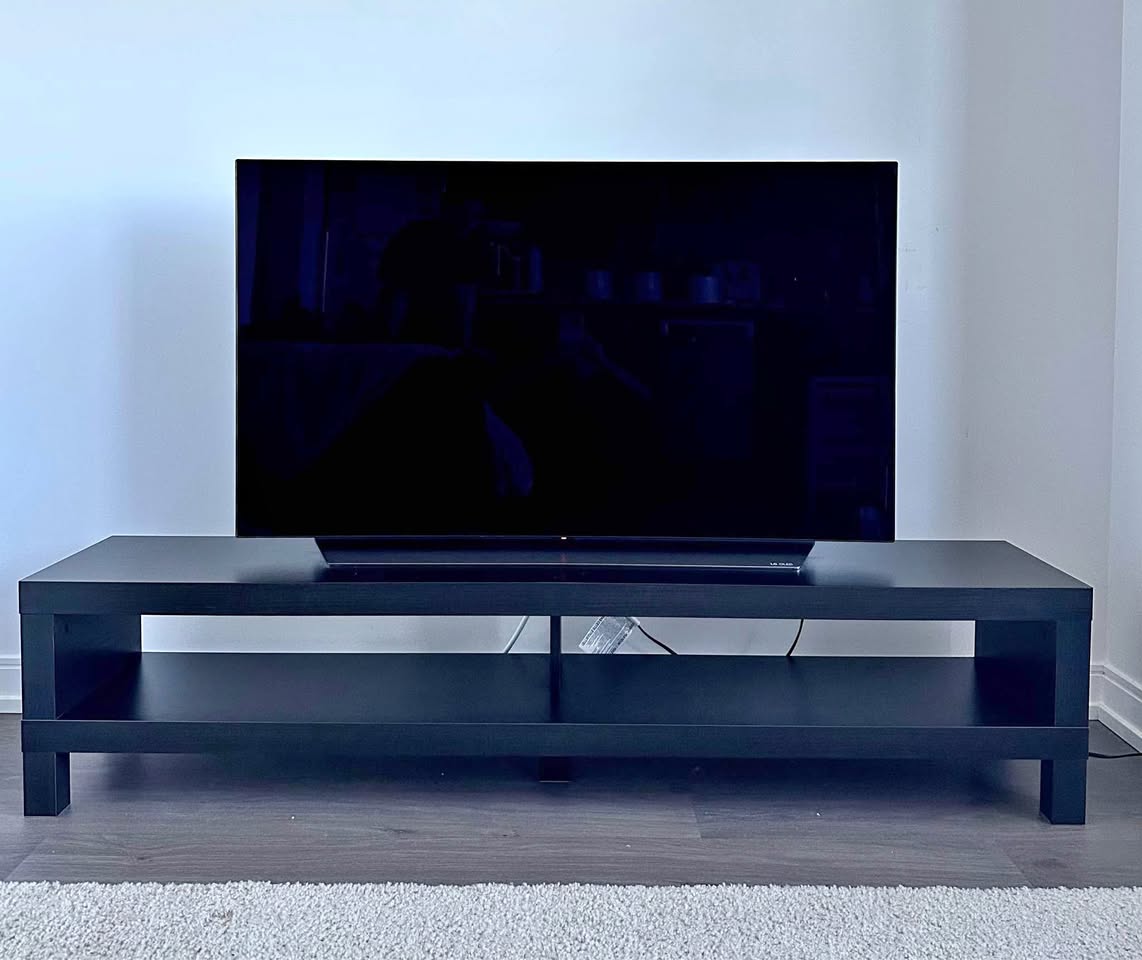 LG 48" C1 OLED TV & IKEA TV Stand