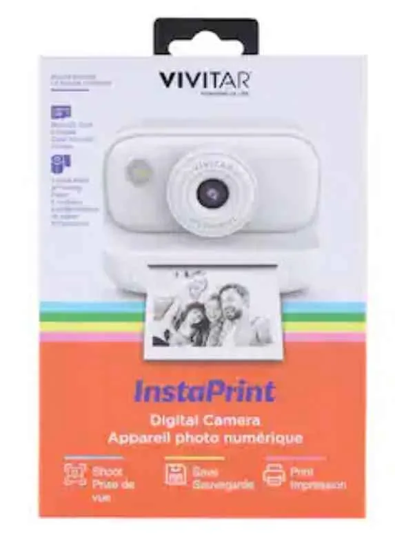 Vivitar - Instant Camera with Printer-2.0"TFT+16GB Micro SD CARD image indicator(8)