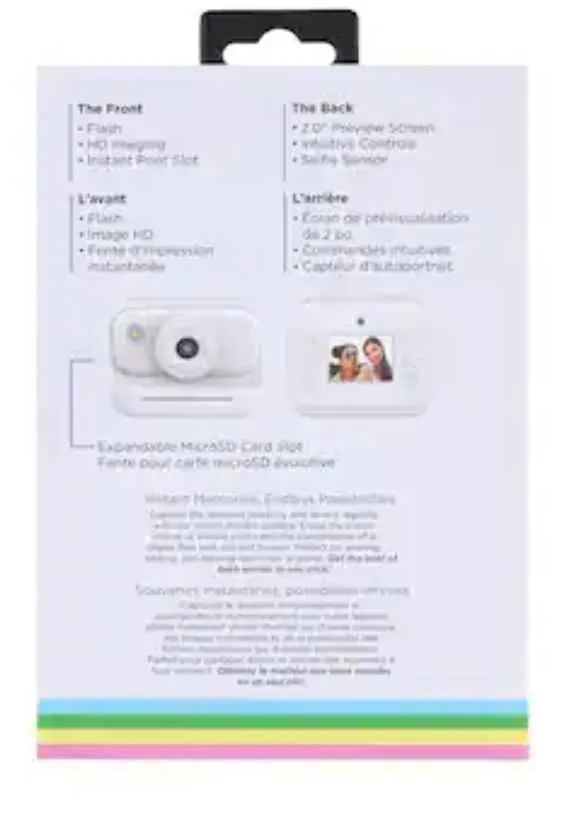 Vivitar - Instant Camera with Printer-2.0"TFT+16GB Micro SD CARD image indicator(9)